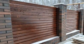 Столбы для забора из кирпича в Тулуне - Выгодные цены от 3226 рублей