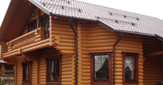 Строительство дома из оцилиндрованного бревна в Тулуне - от 135252 рублей