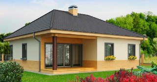 Строительство одноэтажных домов Тулун цена от 23930 руб. м2