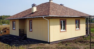 Одноэтажный дом из панелей под ключ в Тулуне - Строй-Тлн от 135252 рублей